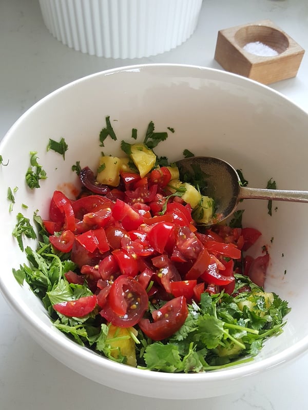 Pineapple salsa
