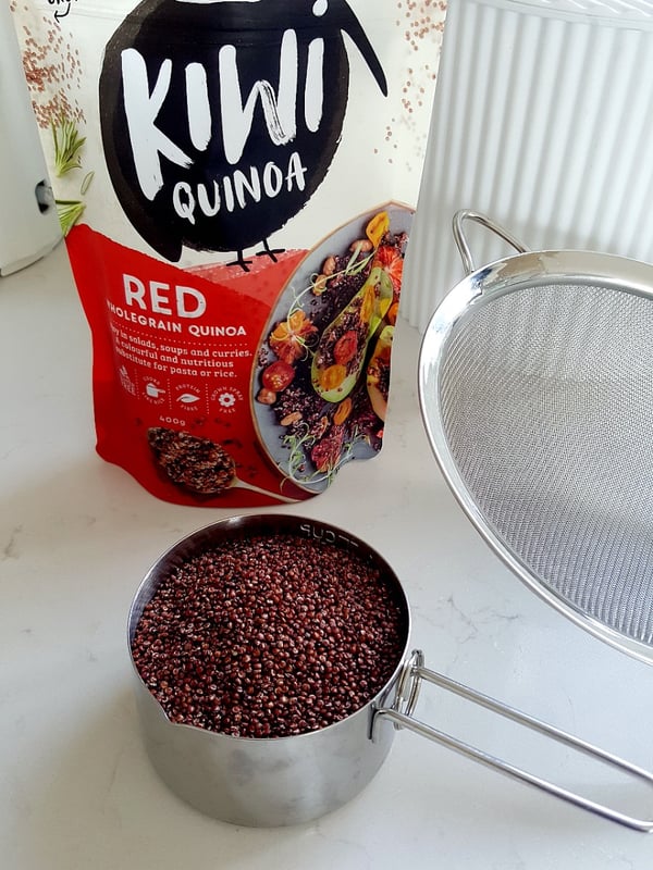 Kiwi red quinoa