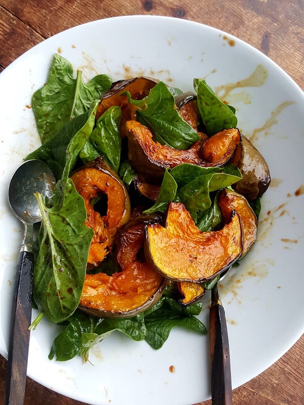 Roasted Pumpkin Salad