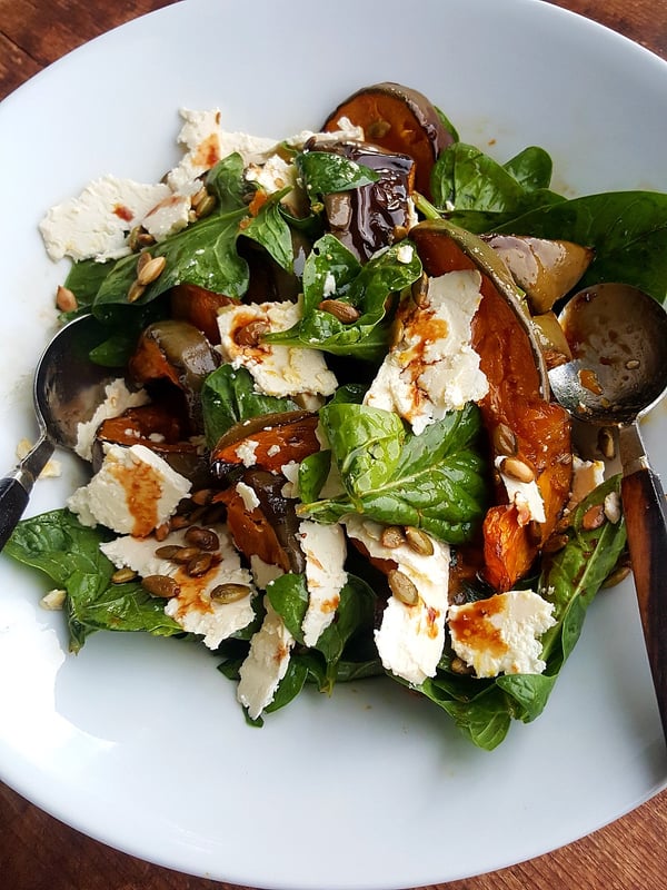 Roasted Pumpkin Salad