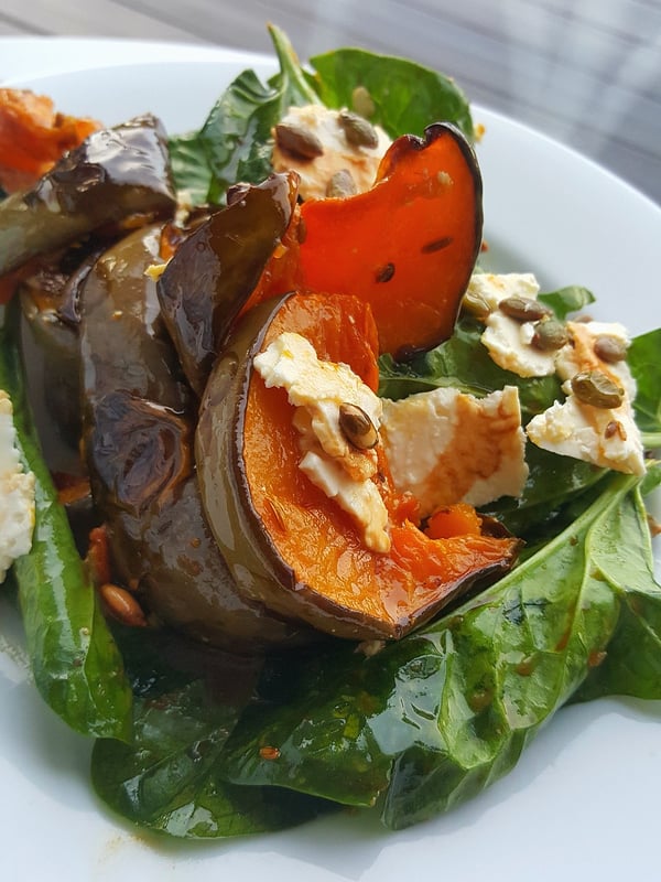 Roasted Pumpkin Salad