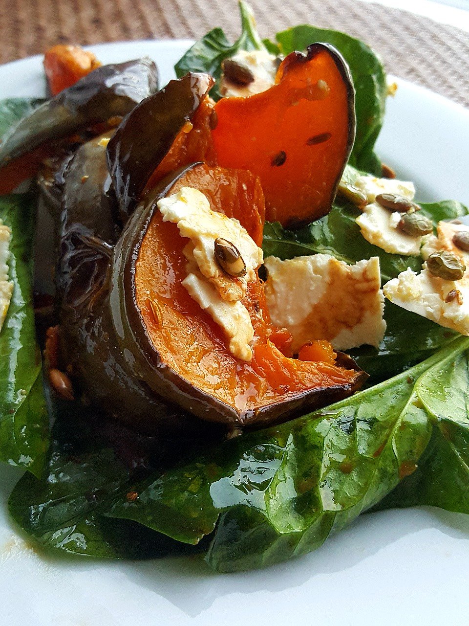Roasted Pumpkin Salad