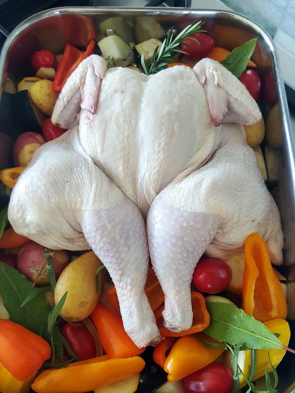 Summer Spatchcock Chicken