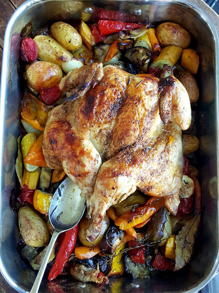 Spatchcock chicken