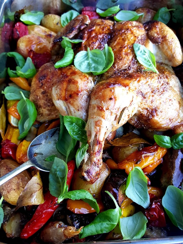 Summer Spatchcock Chicken