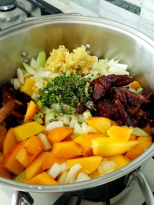 Peach & Date Chutney