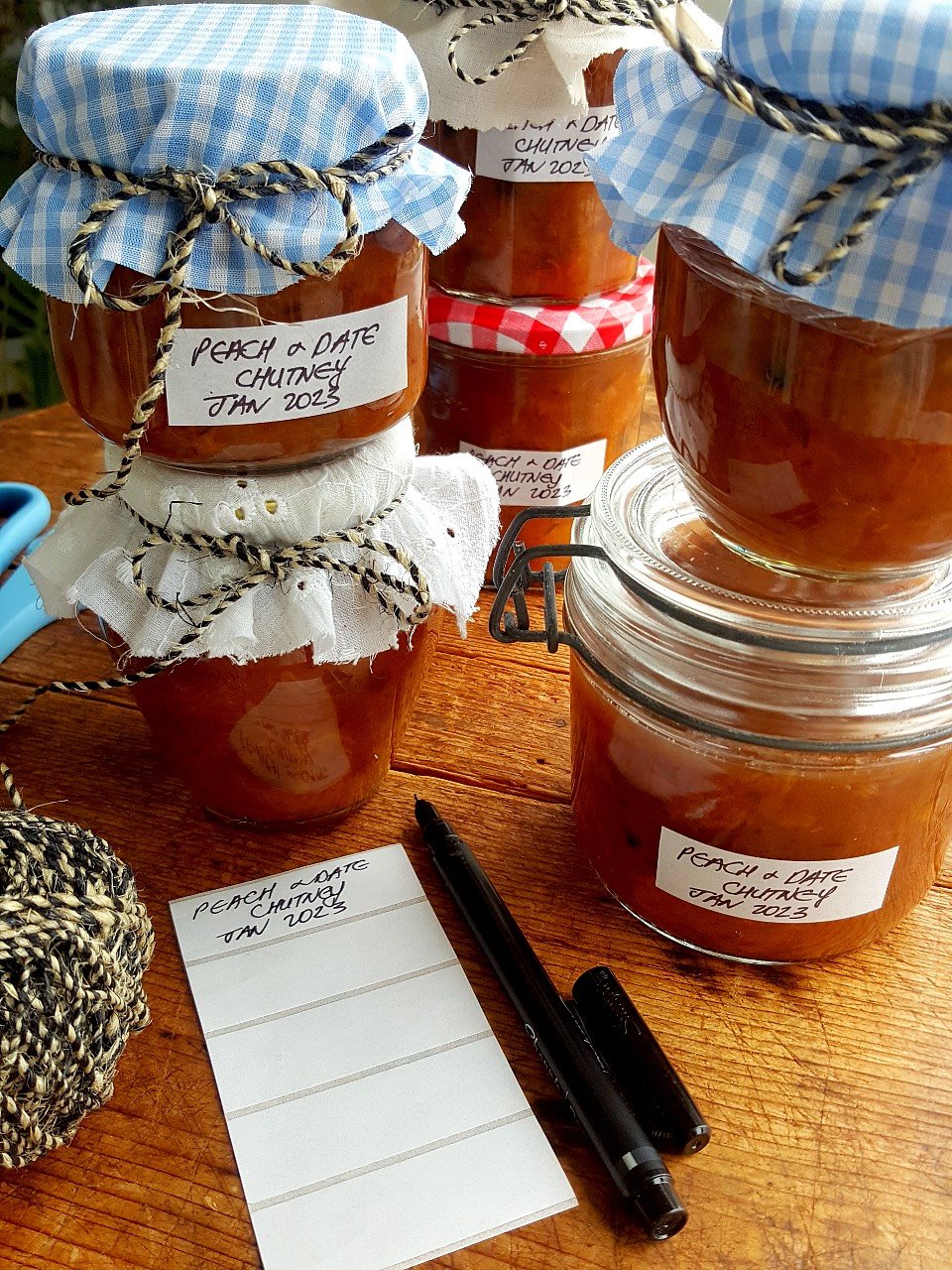 Peach & Date Chutney