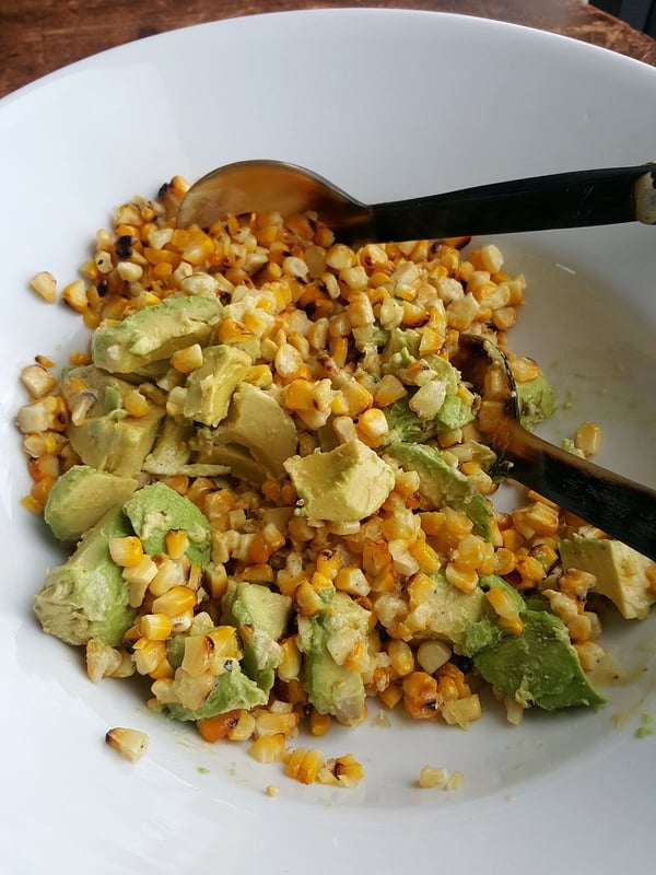 Sweet Corn & Avocado Salad