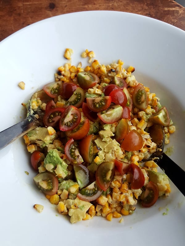 Sweet Corn & Avocado Salad