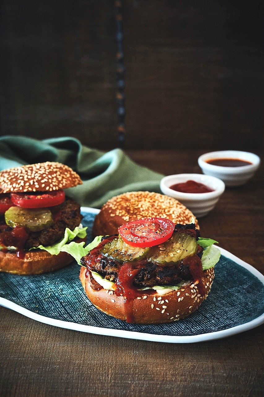Beef & Pickle Burgers