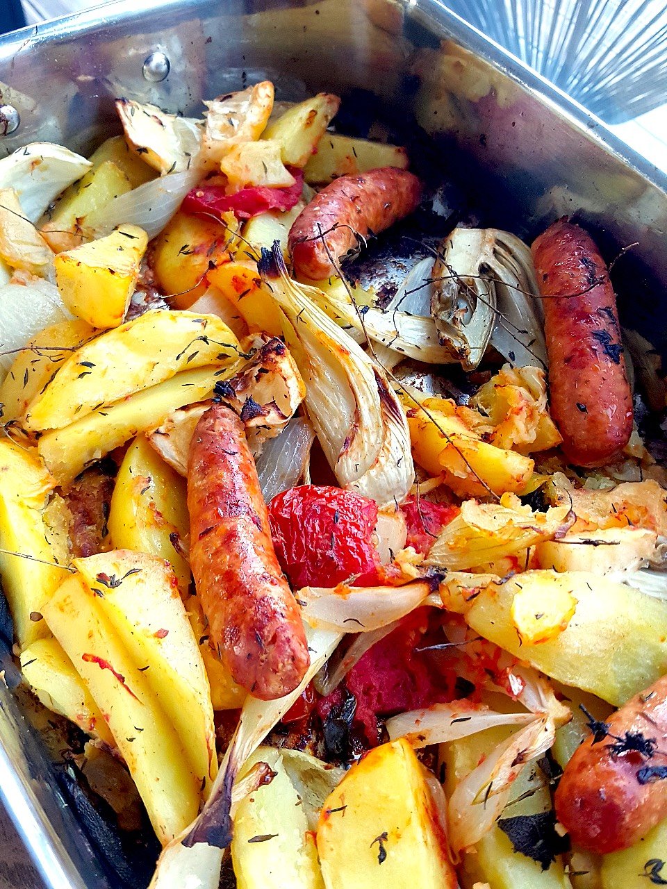 Potato & Chorizo Bake