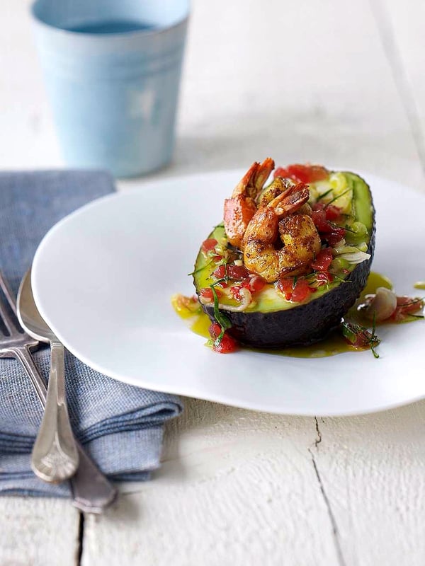 Avocado & Prawns