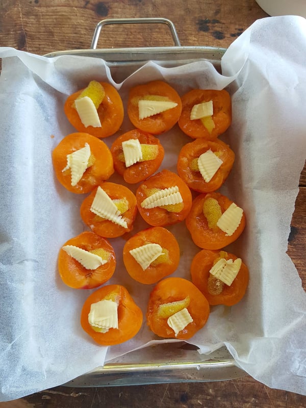 Baked Apricots 1
