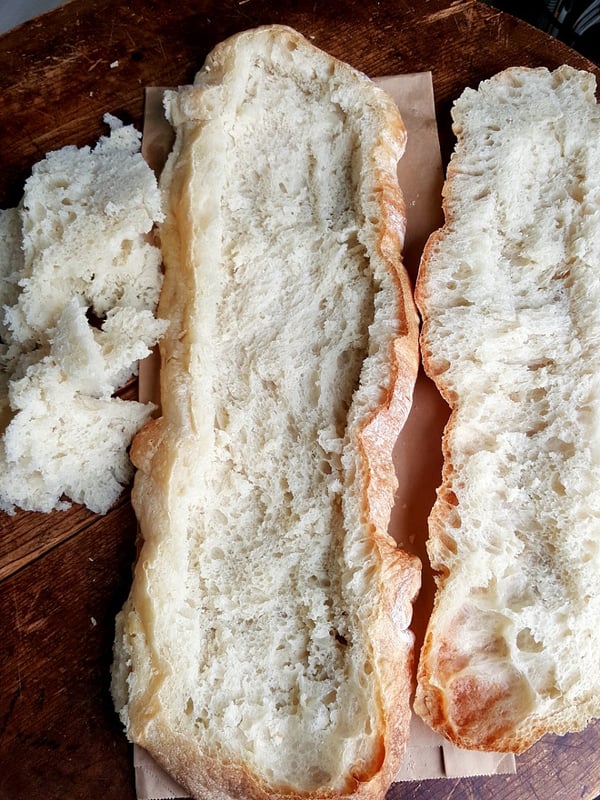 Muffuletta toasted sourdough