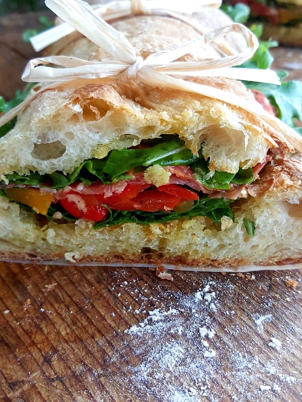 Muffuletta sourdough