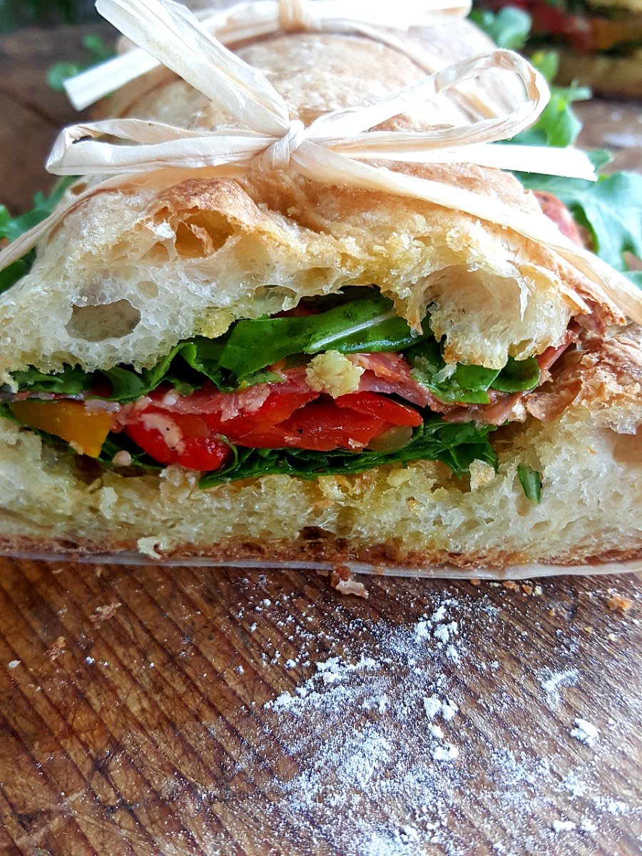 Muffuletta sourdough