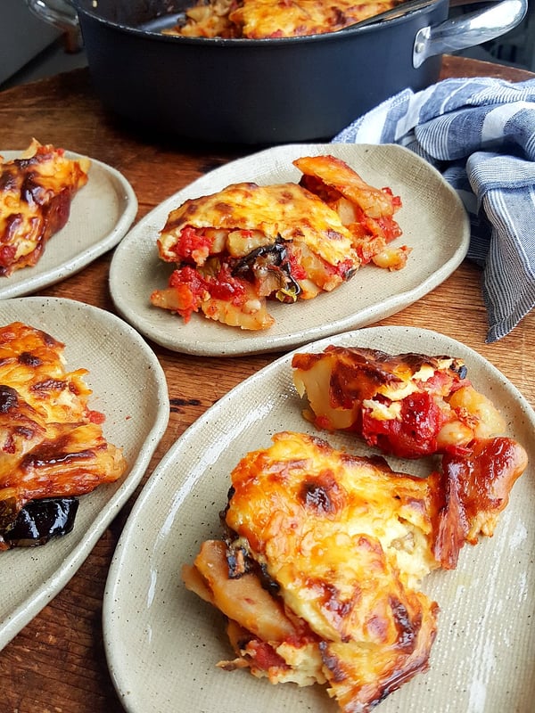 Potato & Eggplant Moussaka