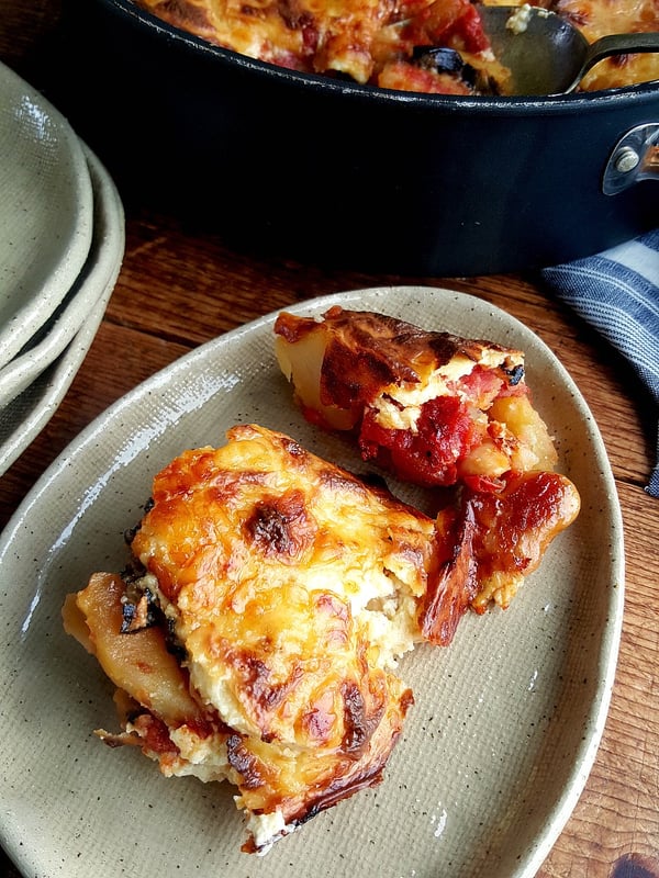 Potato & Eggplant Moussaka
