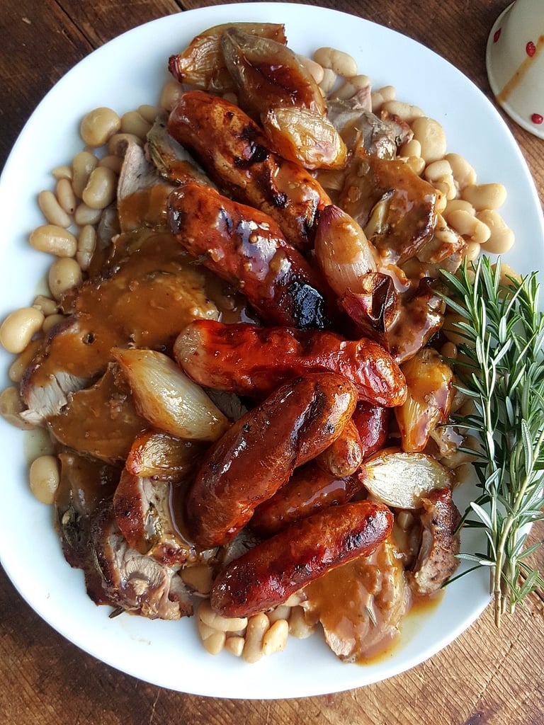 Celebration roast leg of lamb