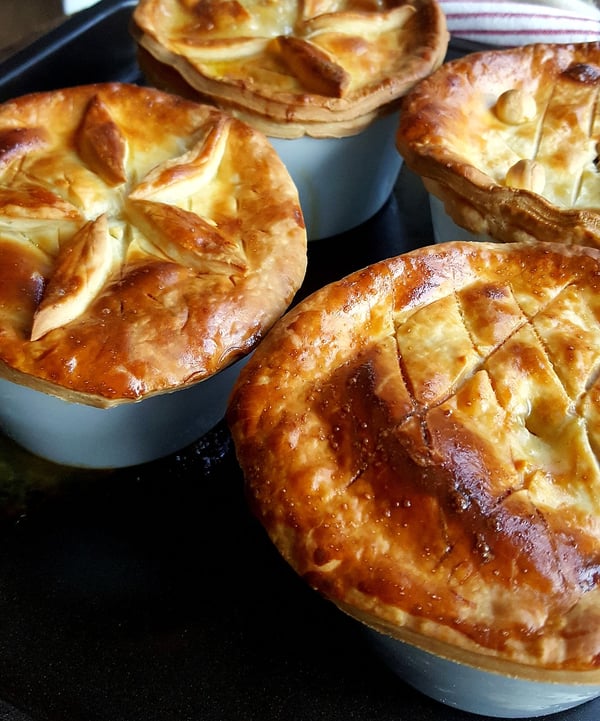 Oh-la-la Chicken pie