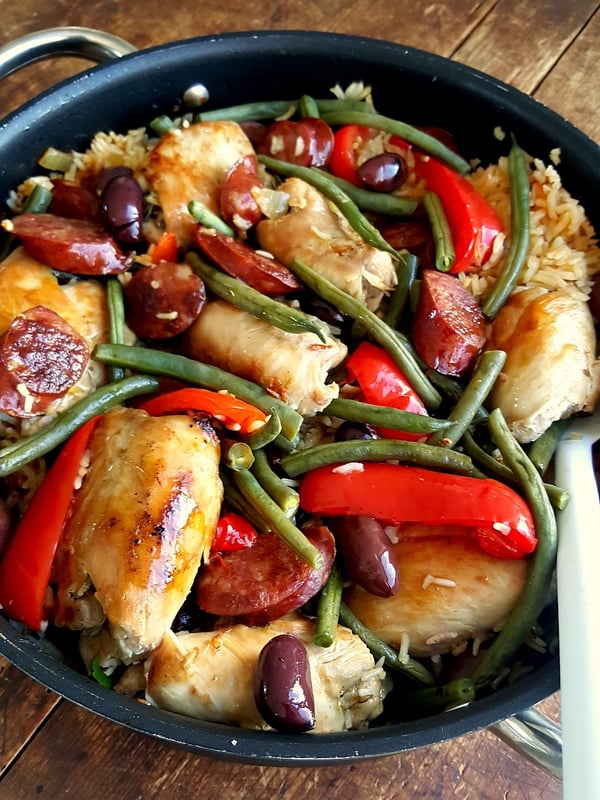 Chicken with Chorizo