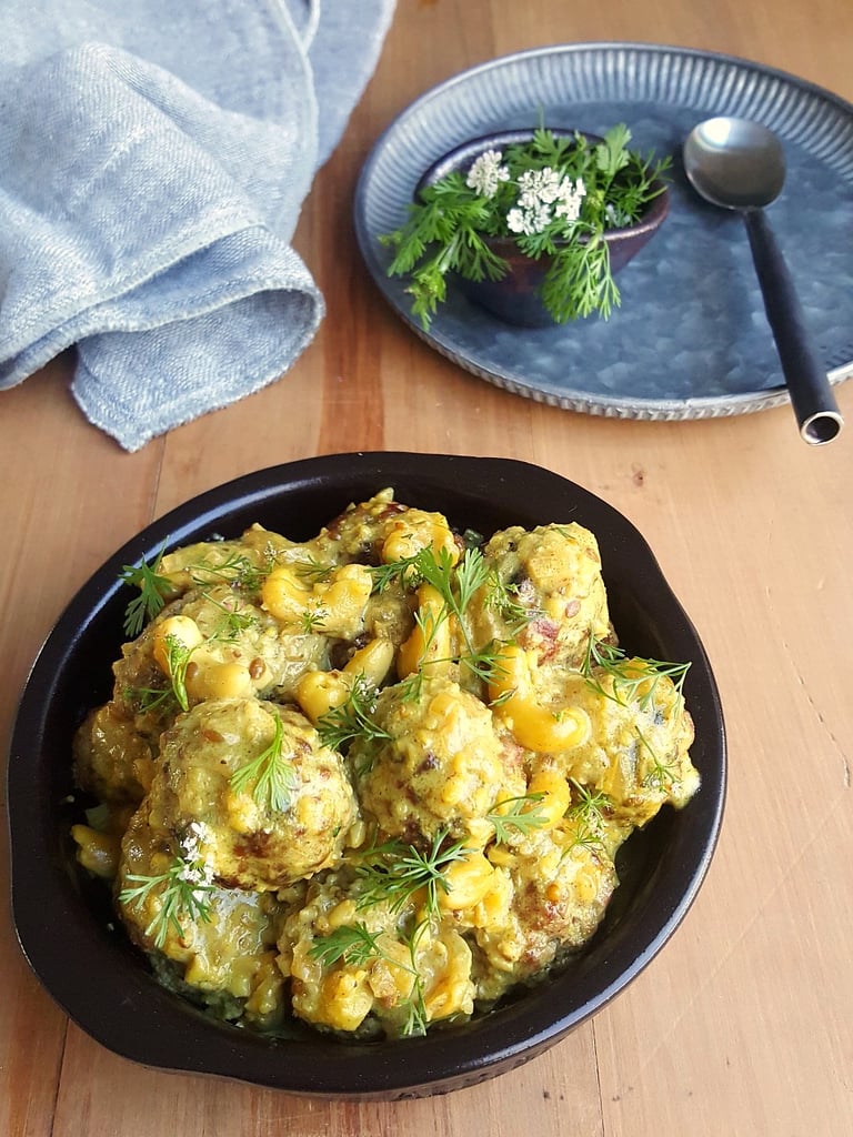 Lamb Meatballs Korma-style