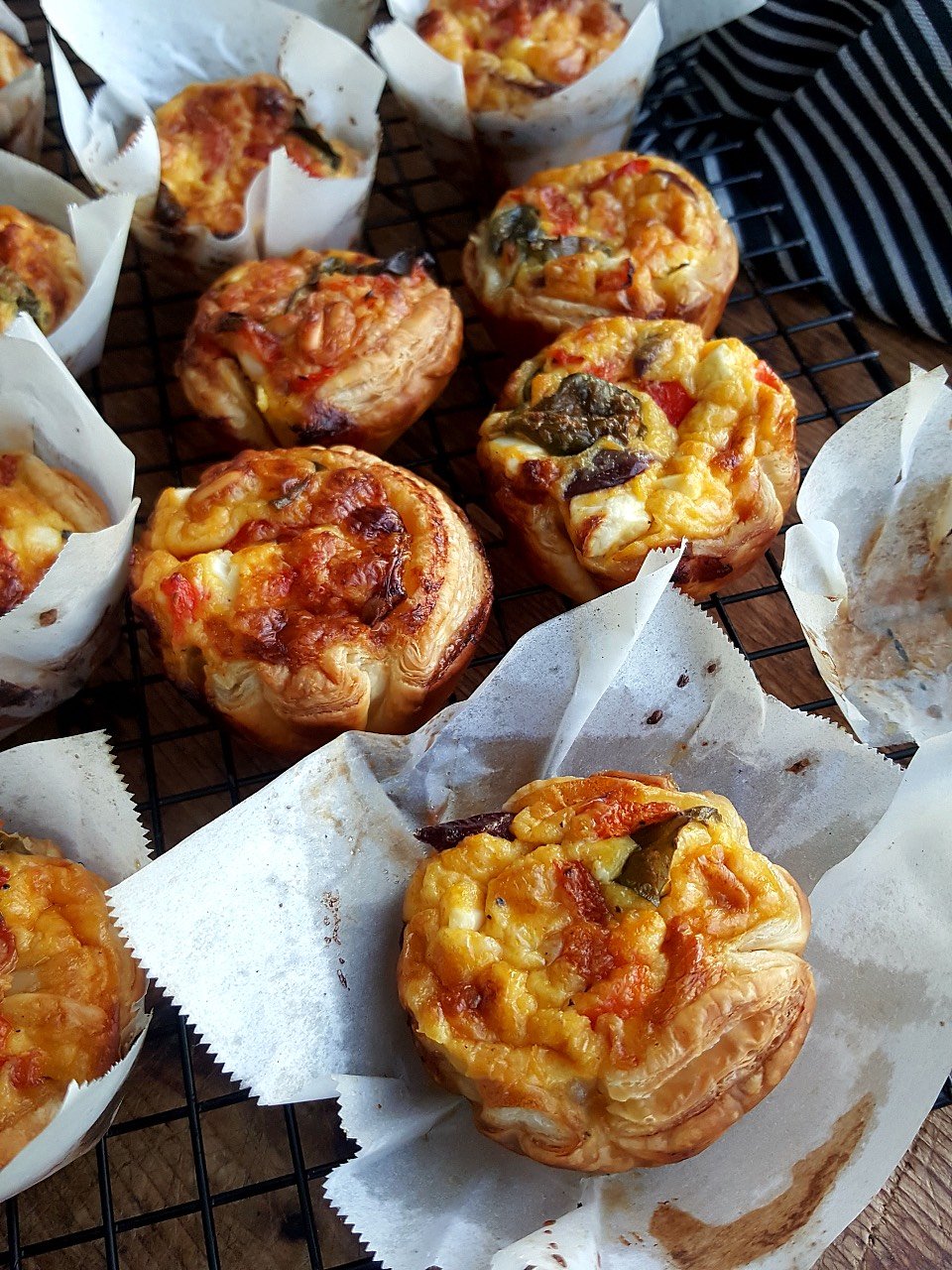 Mini Red Pepper Tartlets