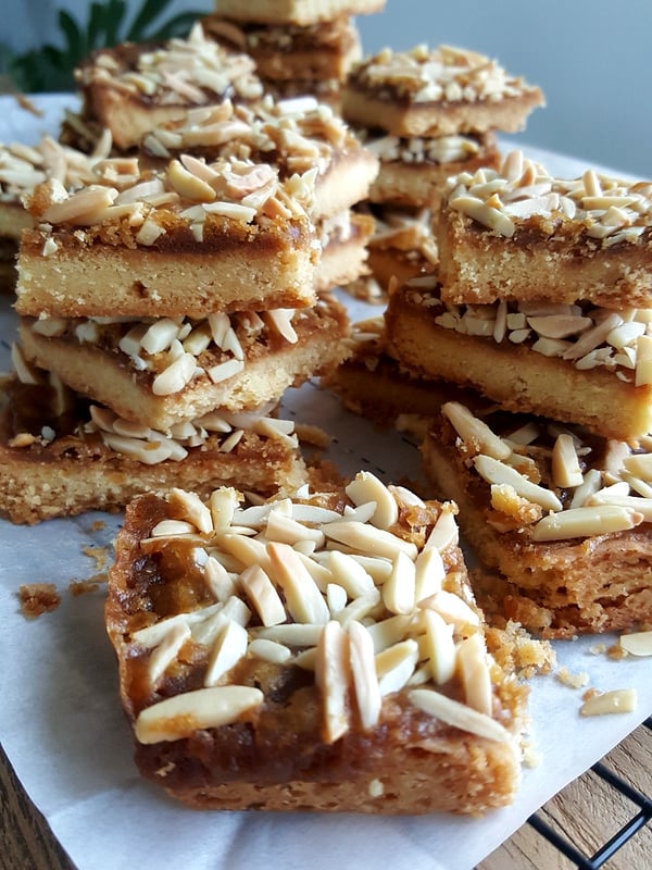 Almond & Brown Sugar Slice