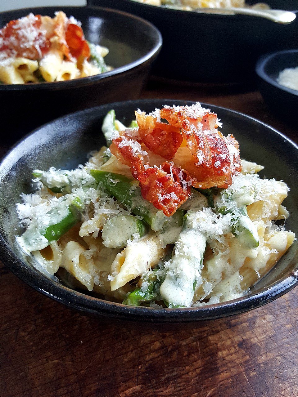Pasta, Asparagus & Pancetta
