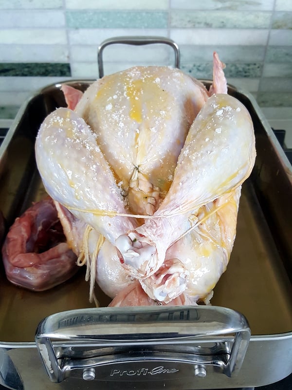 Buttered turkey