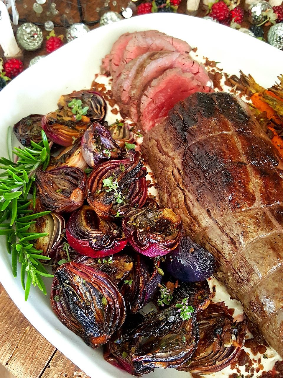 Beef Fillet with Creamy Tahini Sauce