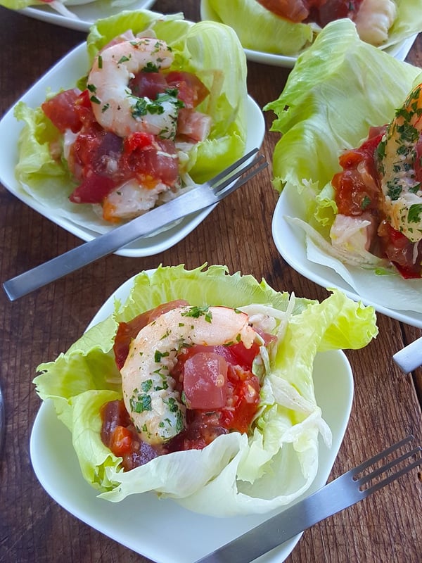 Prawn & Tuna Cocktails