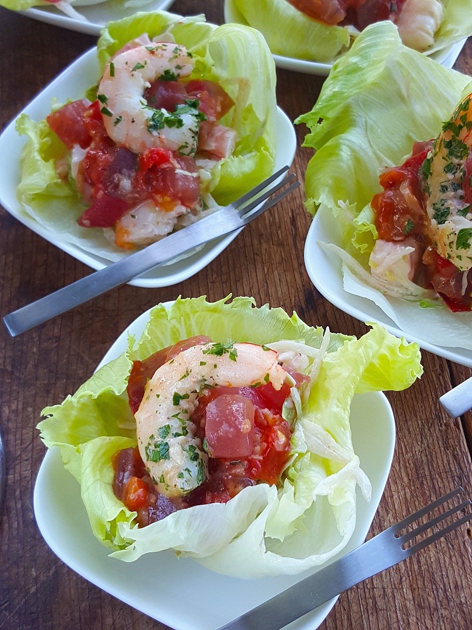 Prawn & Tuna Cocktails