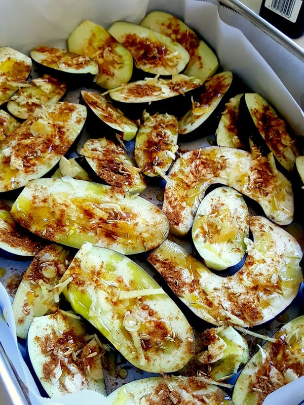 Eggplant with Ginger