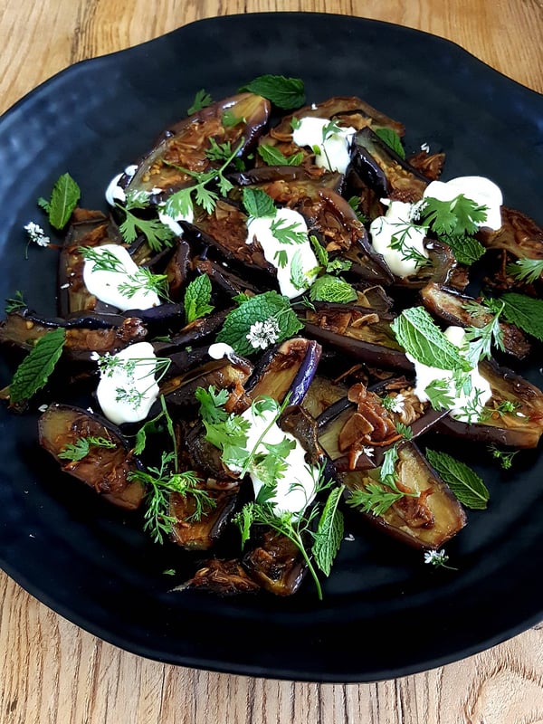 Eggplant with Ginger