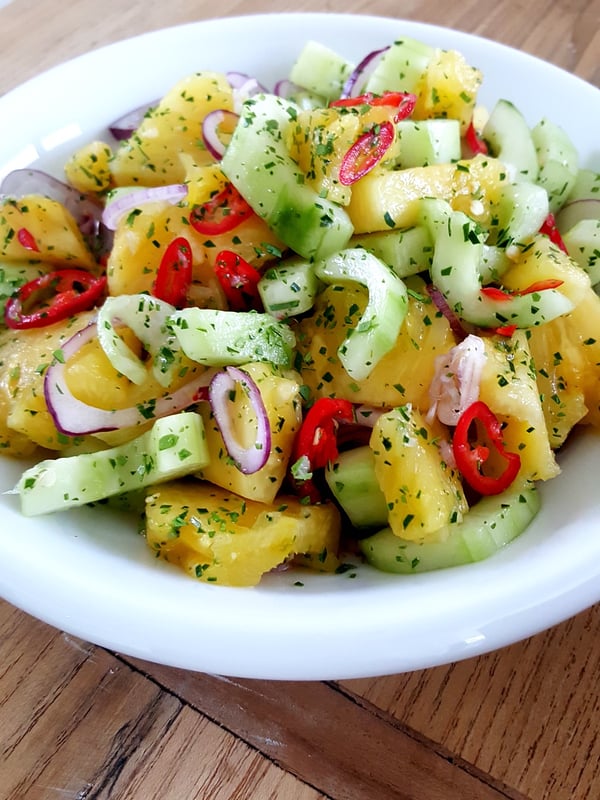 Cucumber & Pineapple Sambal
