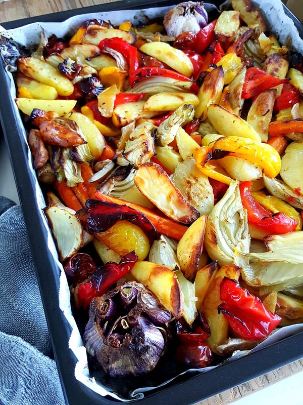 Potato Pepper Bake
