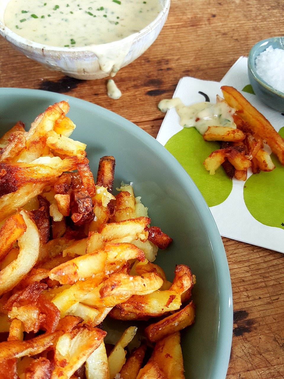 Homemade Crusty Fries
