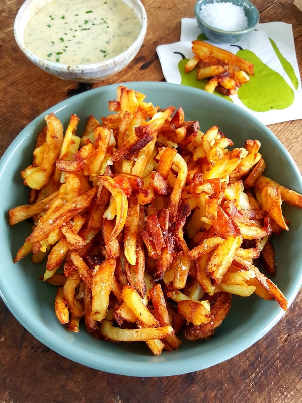 Homemade Crusty Fries