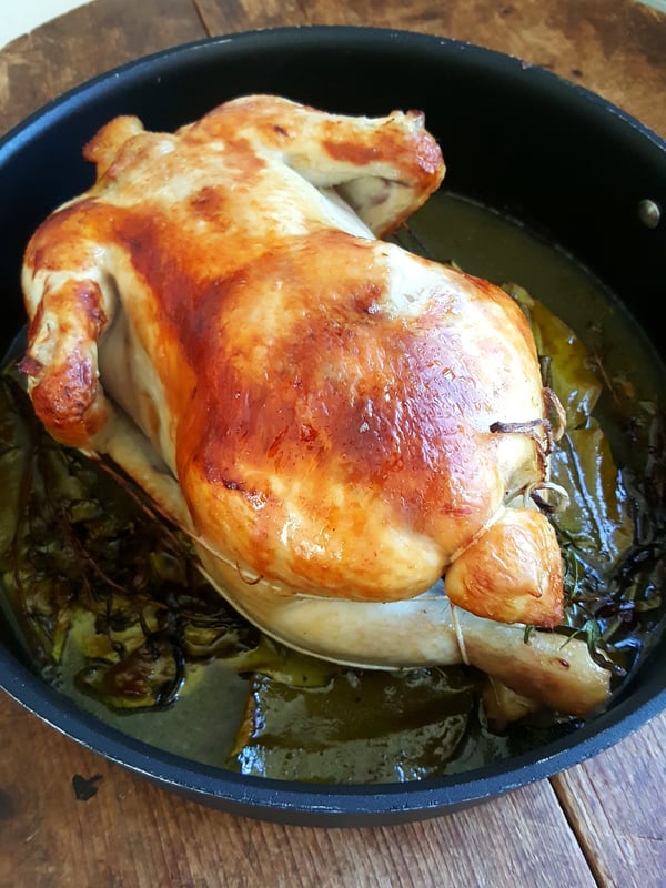 Summer Roast Chicken
