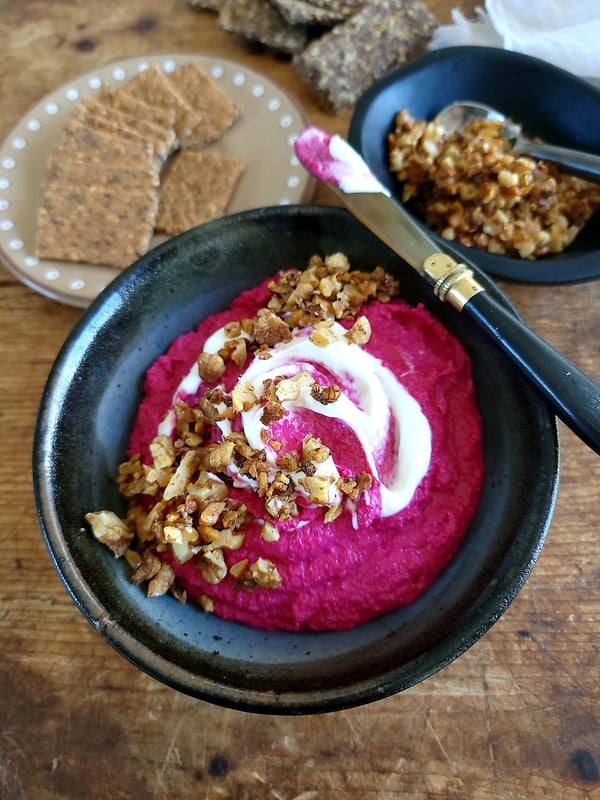 Beetroot & Cannellini Dip