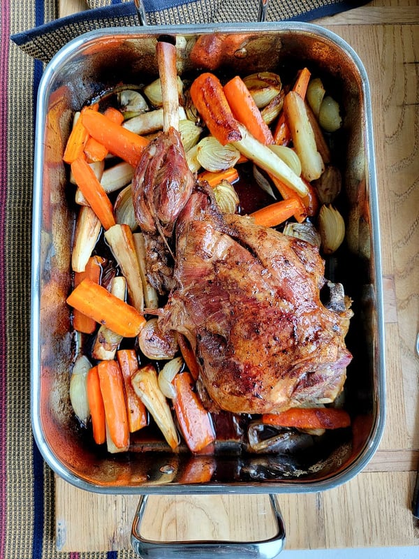 Lamb & Red Wine Braise
