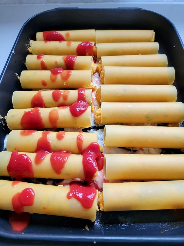 Roasted Pumpkin Cannelloni