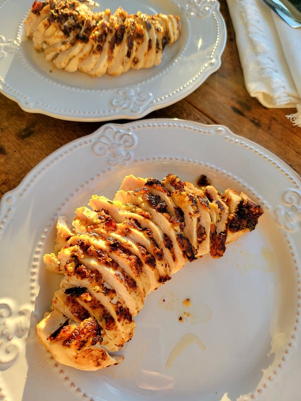 Chicken Breasts with Green Olives & Currants