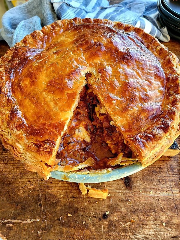 Mince & Cheese Pie