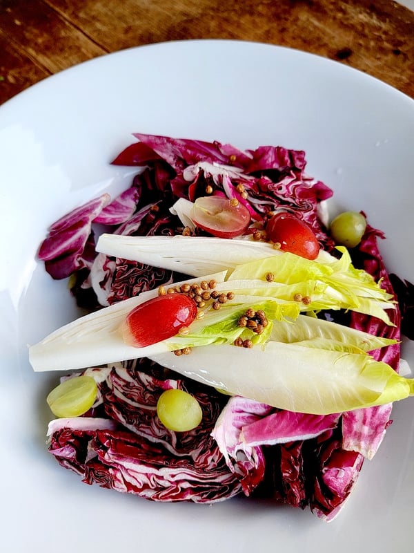 Picked Witloof & Radicchio