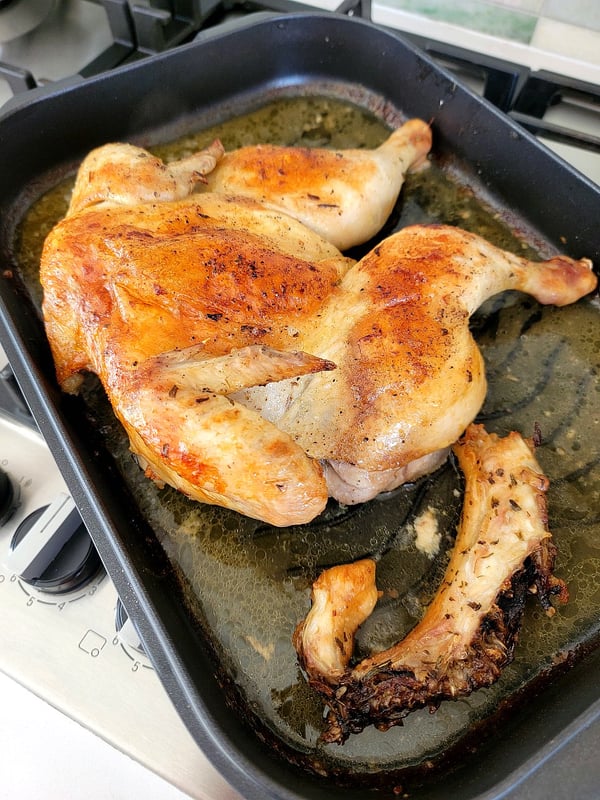 Spatchcock Lemon Glazed