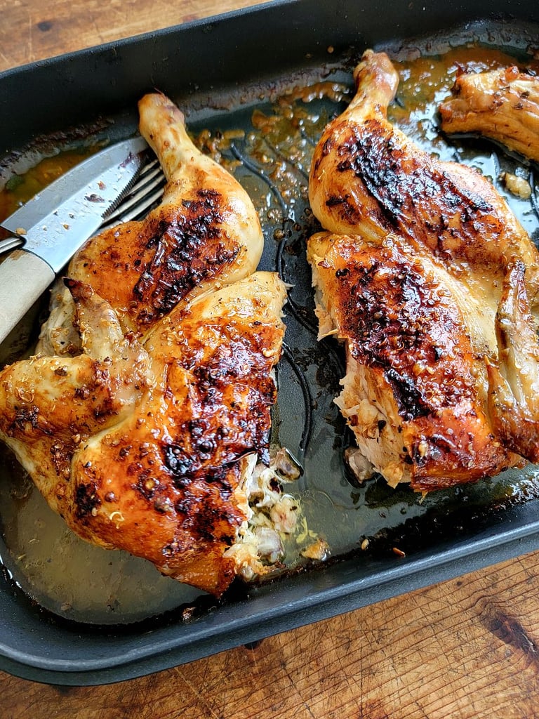 Spatchcock Lemon Glazed