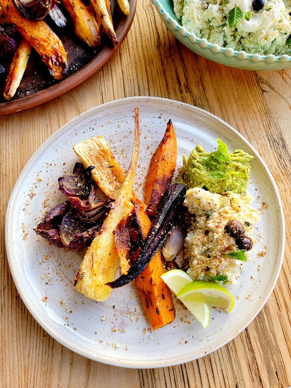Traybake of Vegetables with Thyme