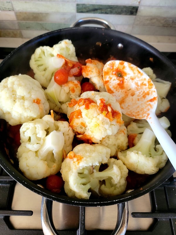 Sicilian Sweet & Sour Cauliflower